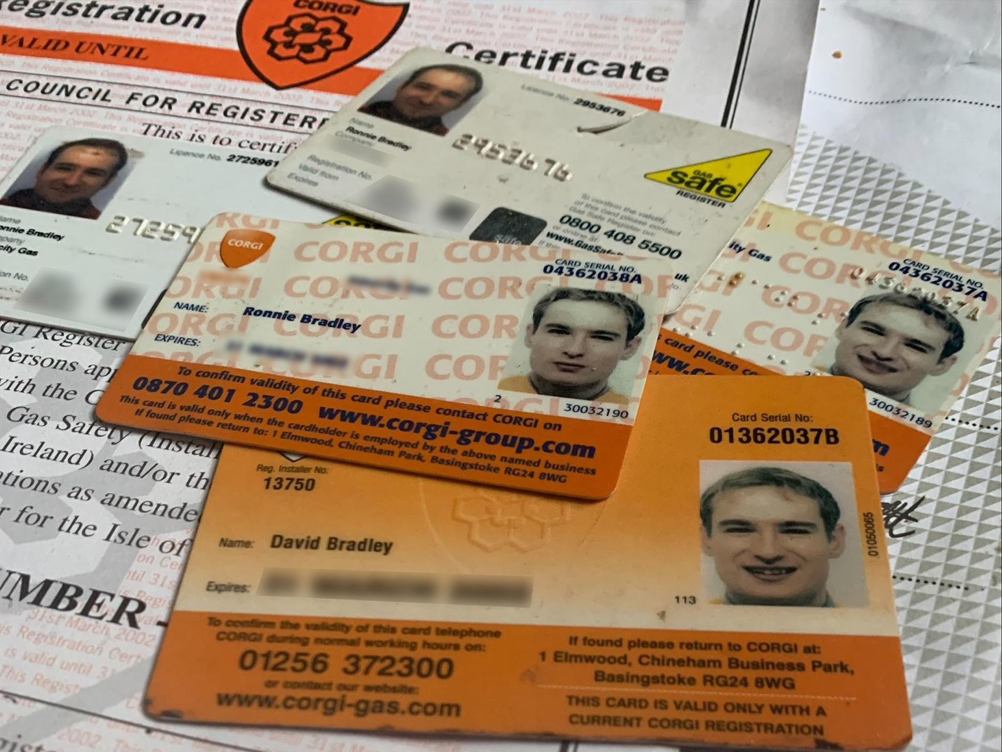 Certificates